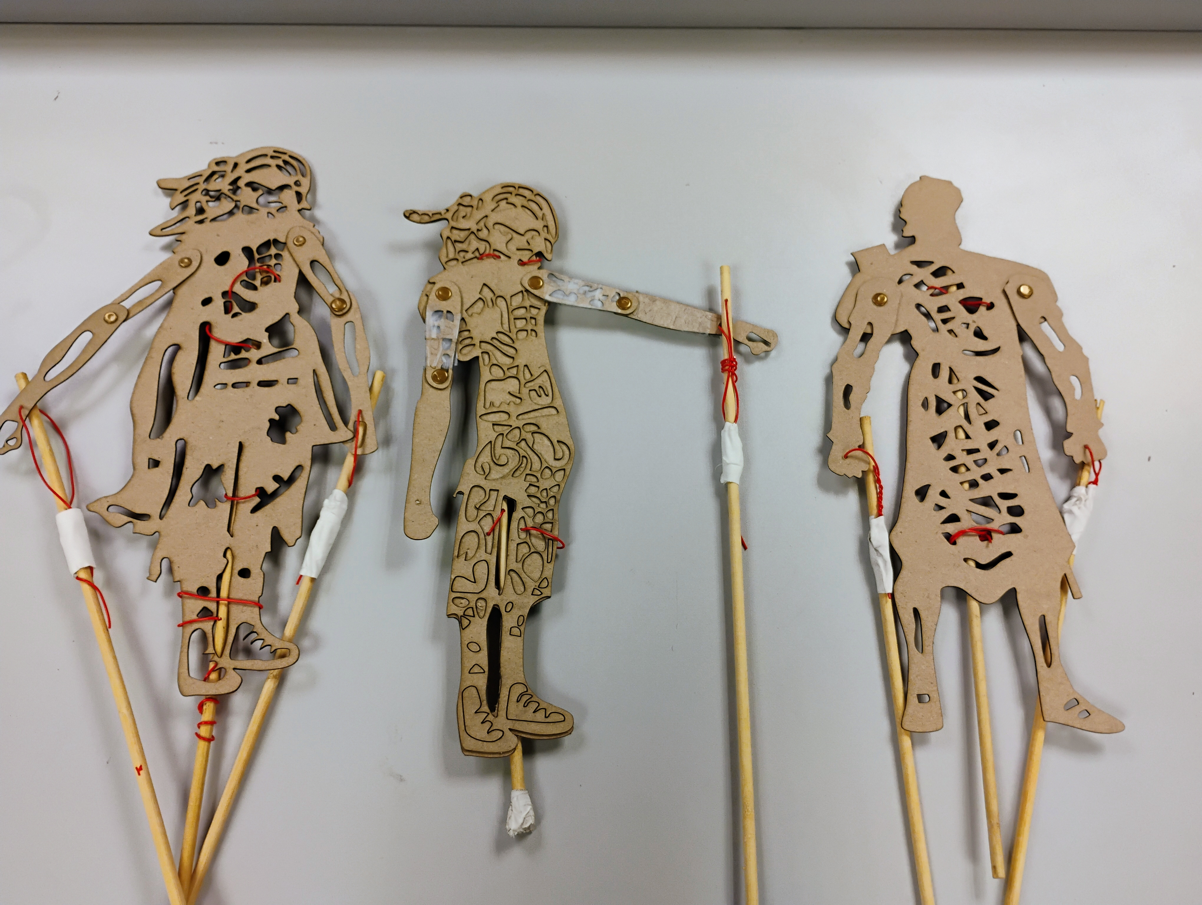 Three Puppets
